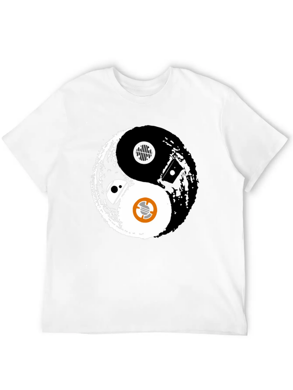 Droid Balance Unisex Short Sleeve Soft Cotton T-Shirt – Casual Everyday Wear