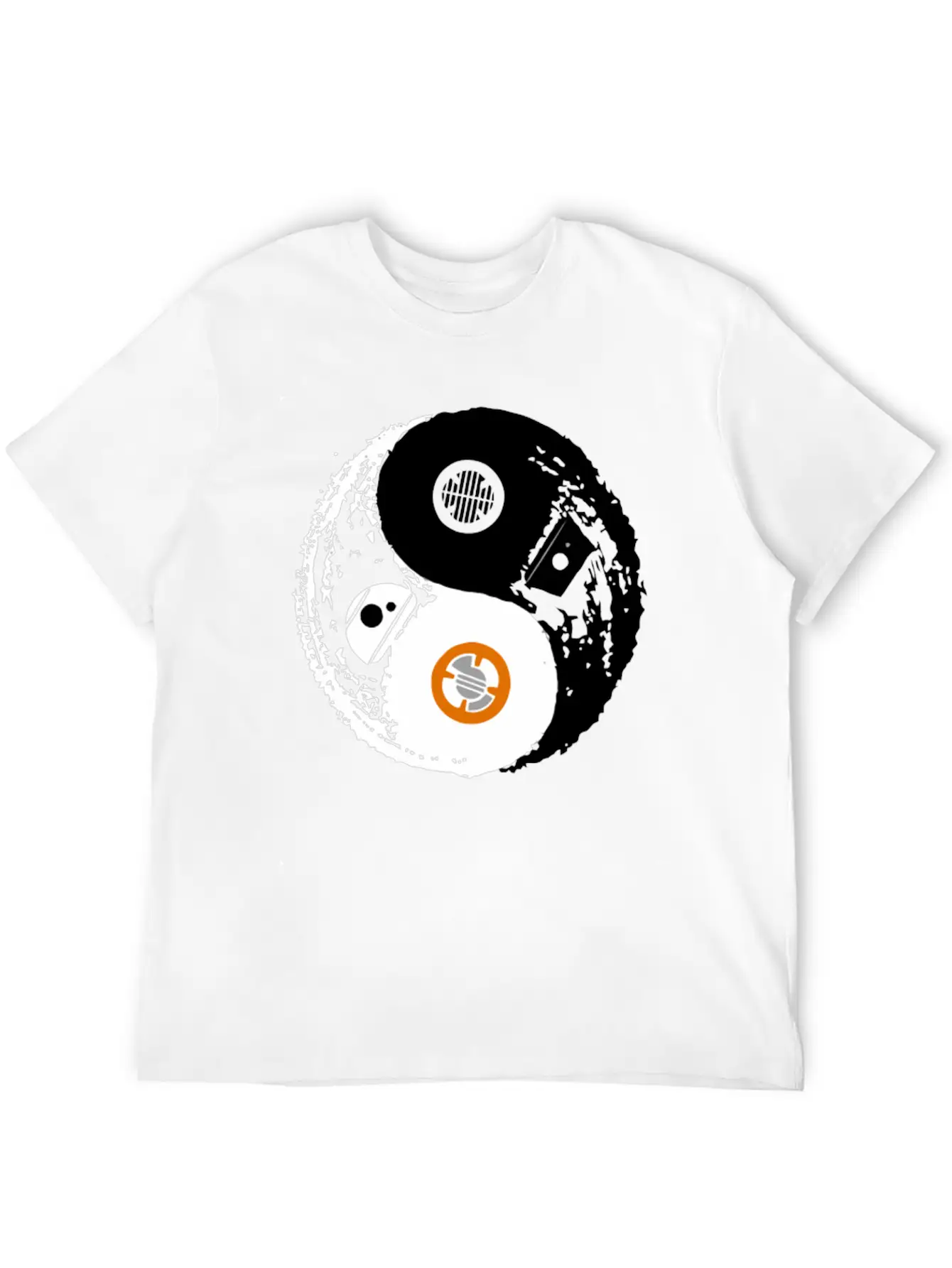 Droid Balance Unisex Short Sleeve Soft Cotton T-Shirt – Casual Everyday Wear