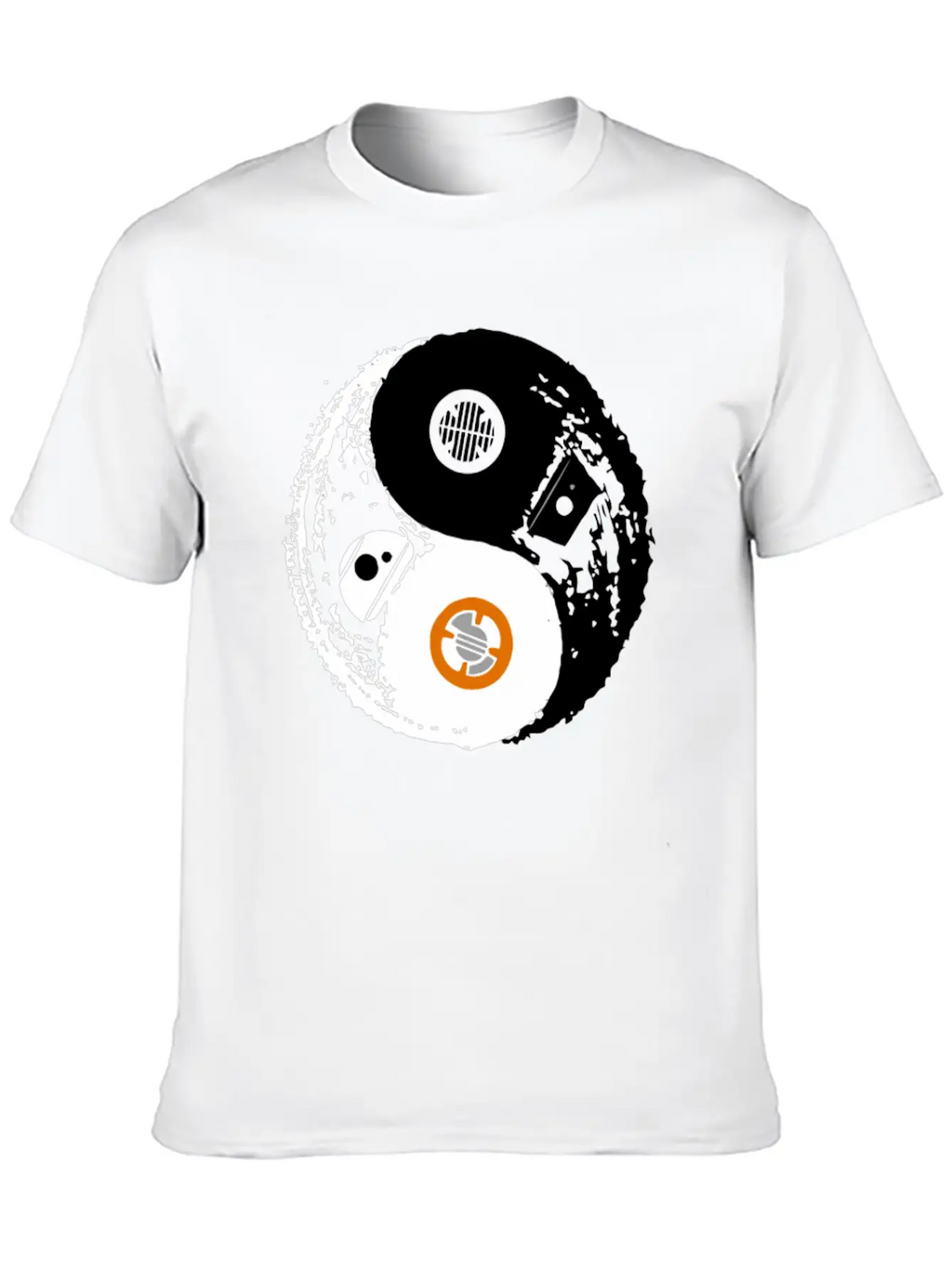 Droid Balance Unisex Short Sleeve Soft Cotton T-Shirt – Casual Everyday Wear