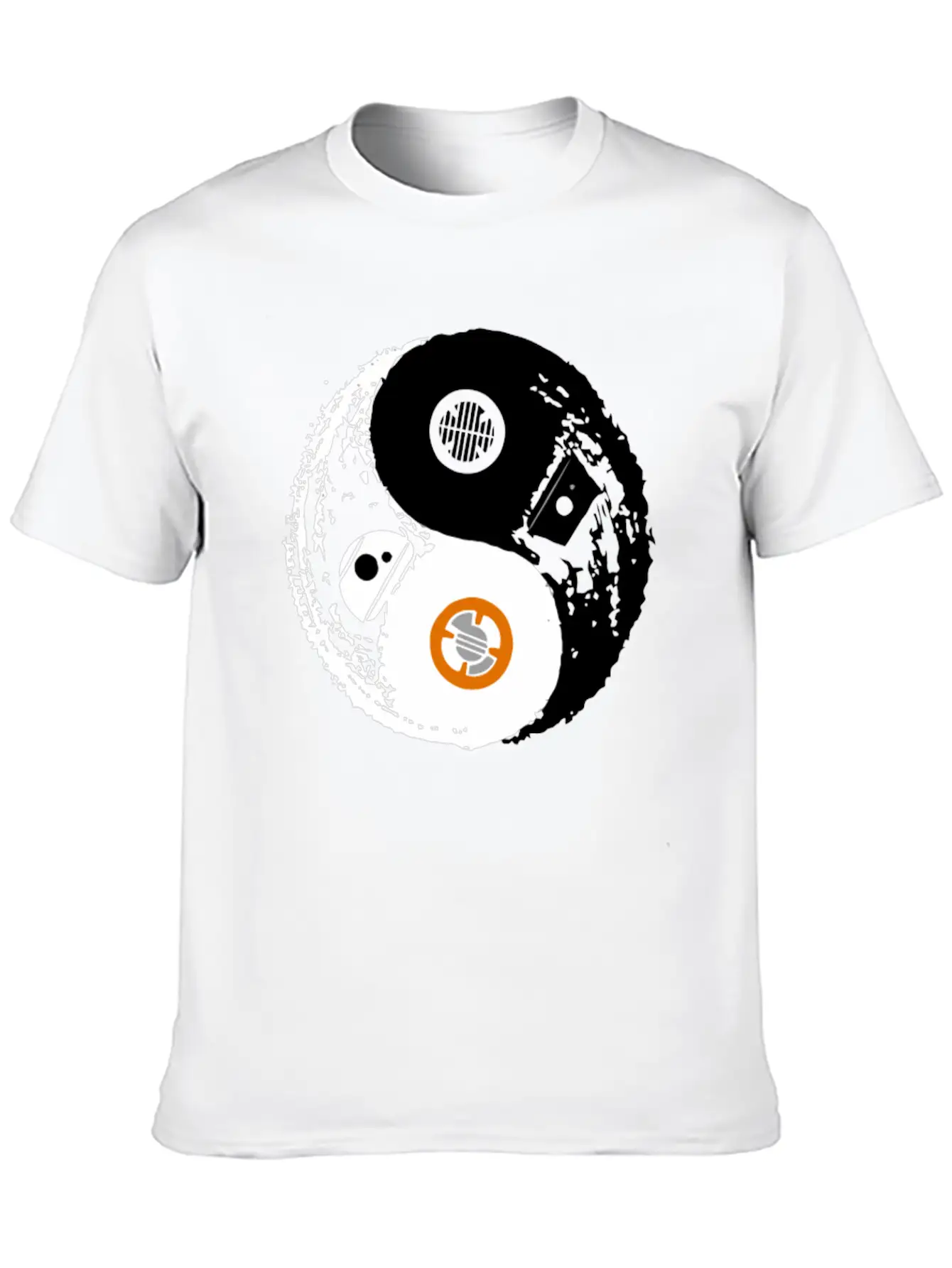 Droid Balance Unisex Short Sleeve Soft Cotton T-Shirt – Casual Everyday Wear