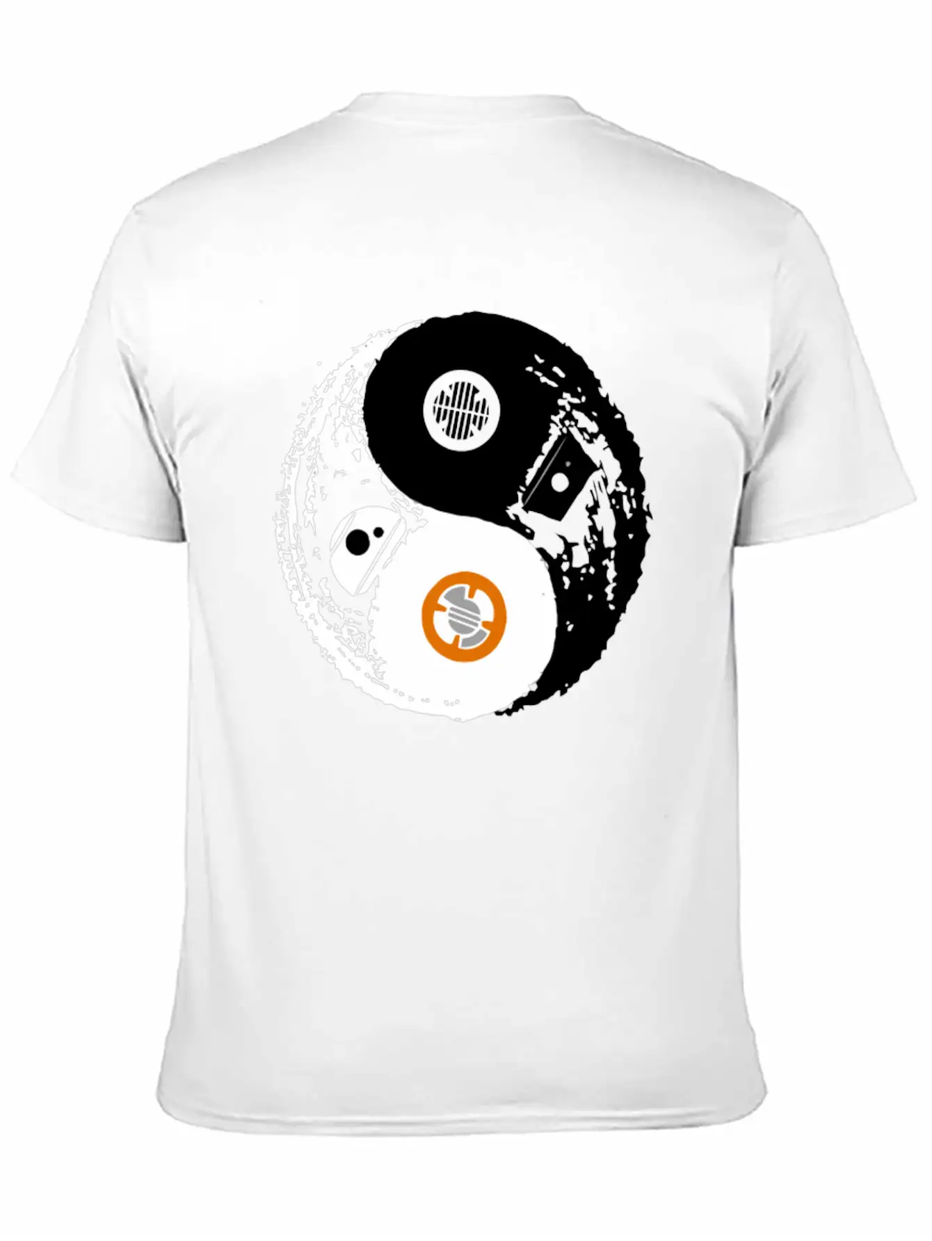 Droid Balance Unisex Short Sleeve Soft Cotton T-Shirt – Casual Everyday Wear