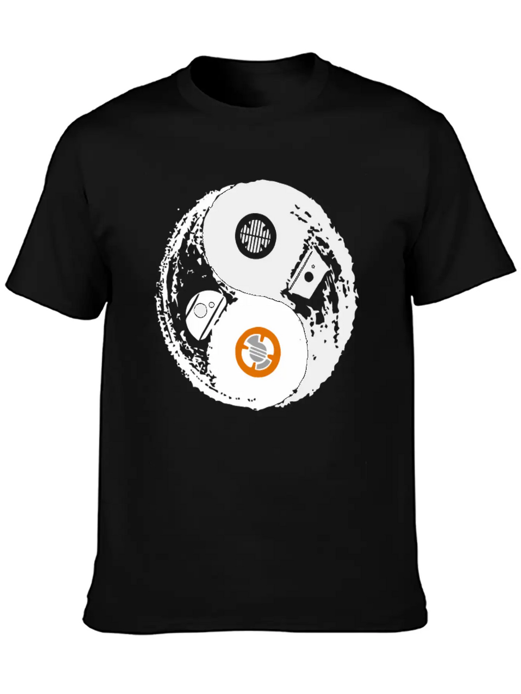 Droid Balance Unisex Short Sleeve Soft Cotton T-Shirt – Casual Everyday Wear
