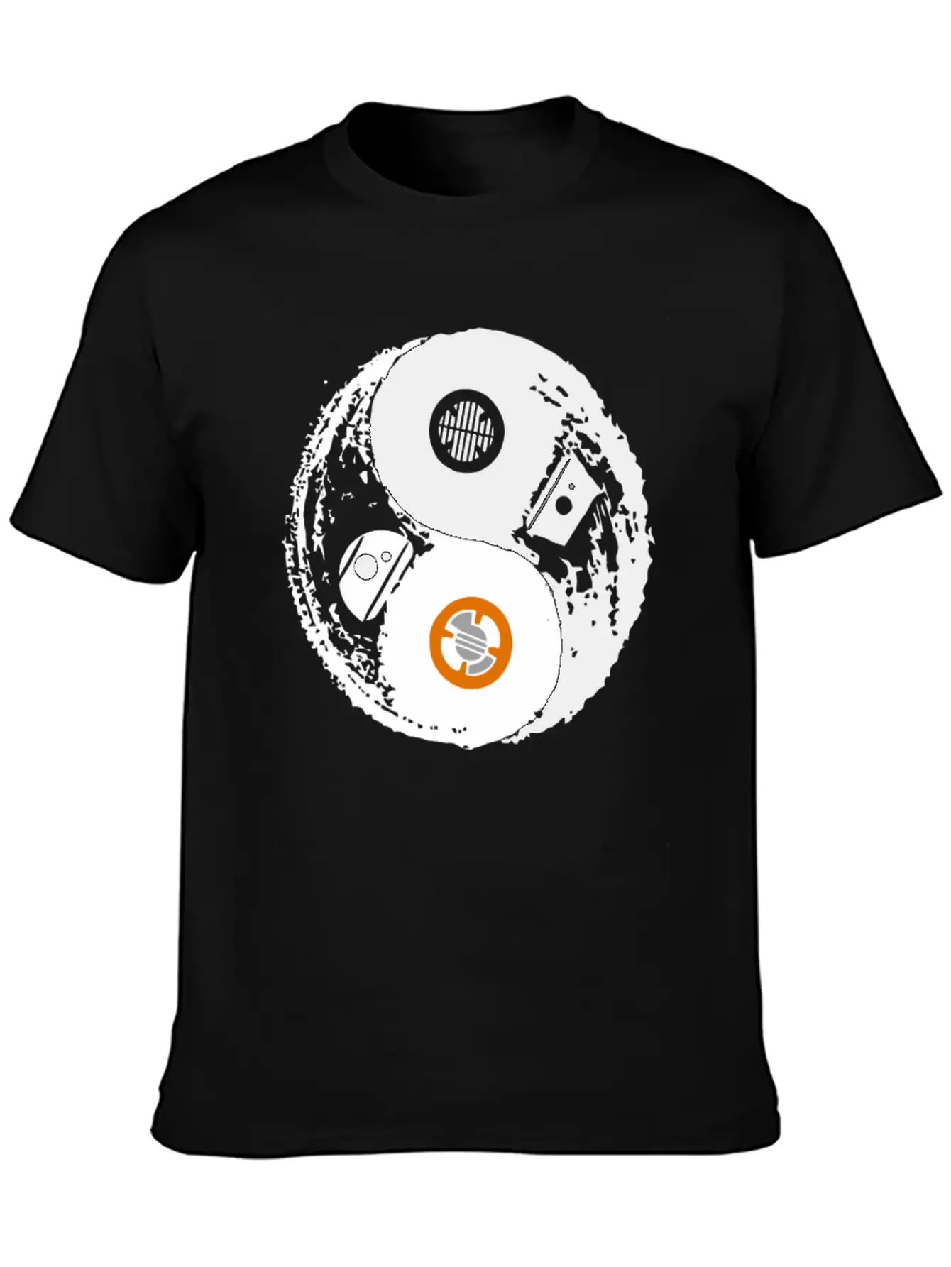 Droid Balance Unisex Short Sleeve Soft Cotton T-Shirt – Casual Everyday Wear