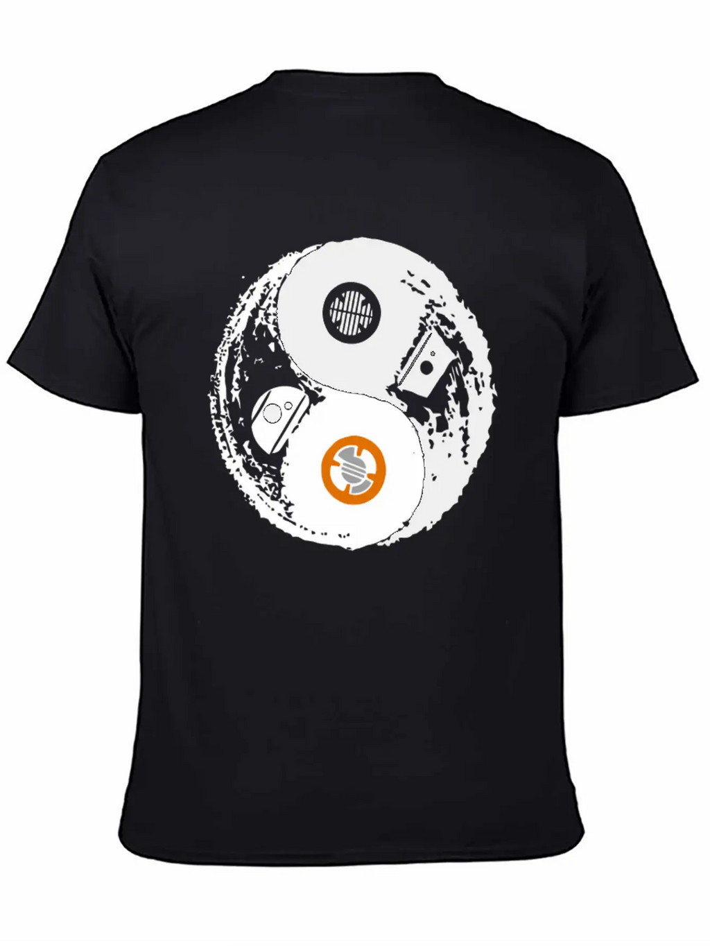 Droid Balance Unisex Short Sleeve Soft Cotton T-Shirt – Casual Everyday Wear