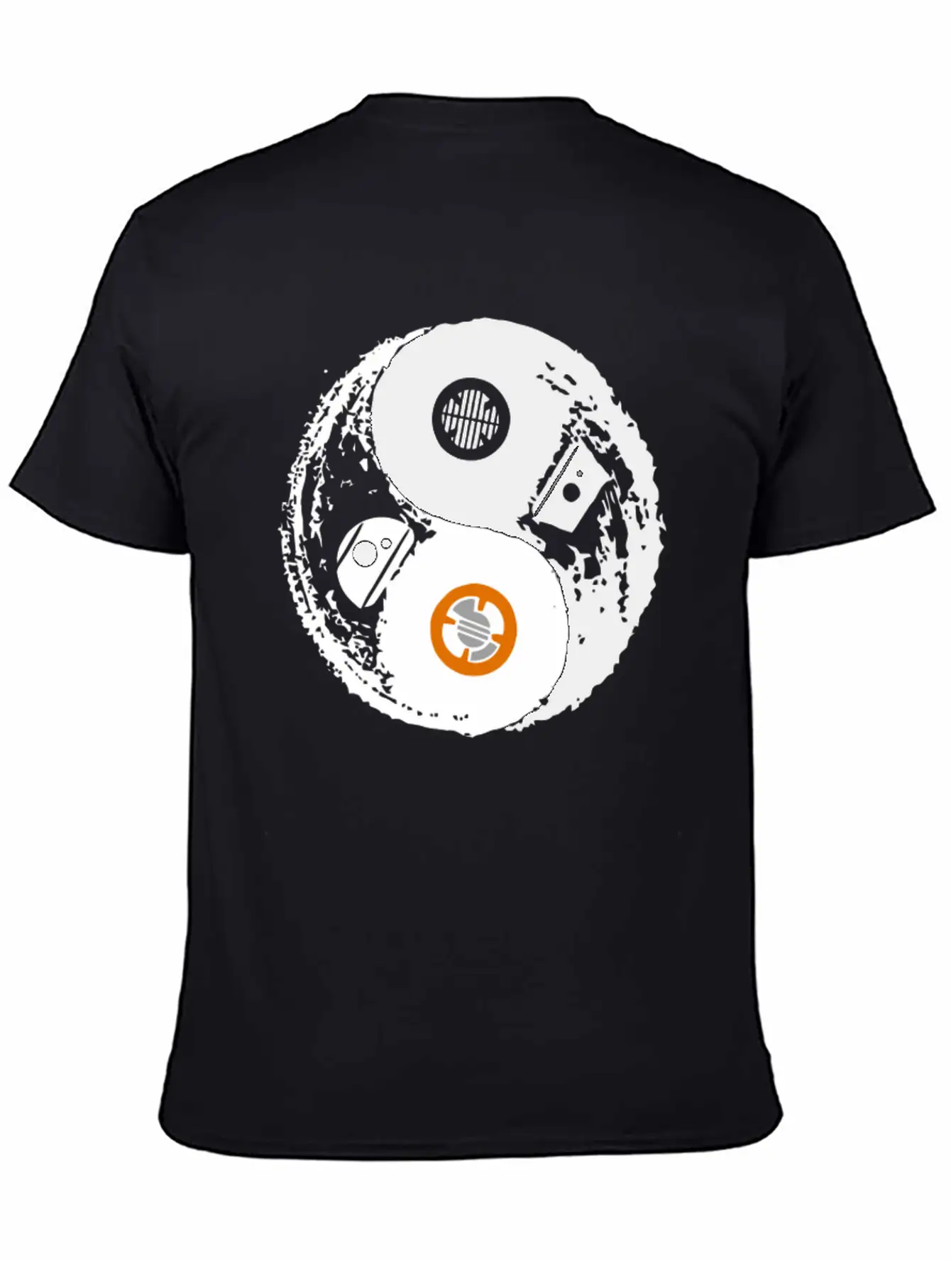 Droid Balance Unisex Short Sleeve Soft Cotton T-Shirt – Casual Everyday Wear
