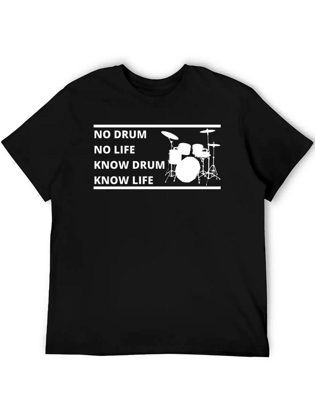 Drum, Drummer, Gift For Drummer Stylish Everyday T-Shirt – Unisex Basic Cotton Tee