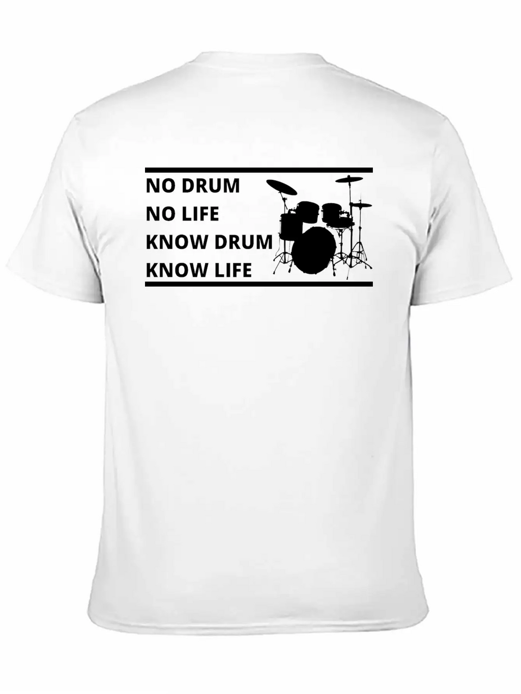 Drum, Drummer, Gift For Drummer Stylish Everyday T-Shirt – Unisex Basic Cotton Tee