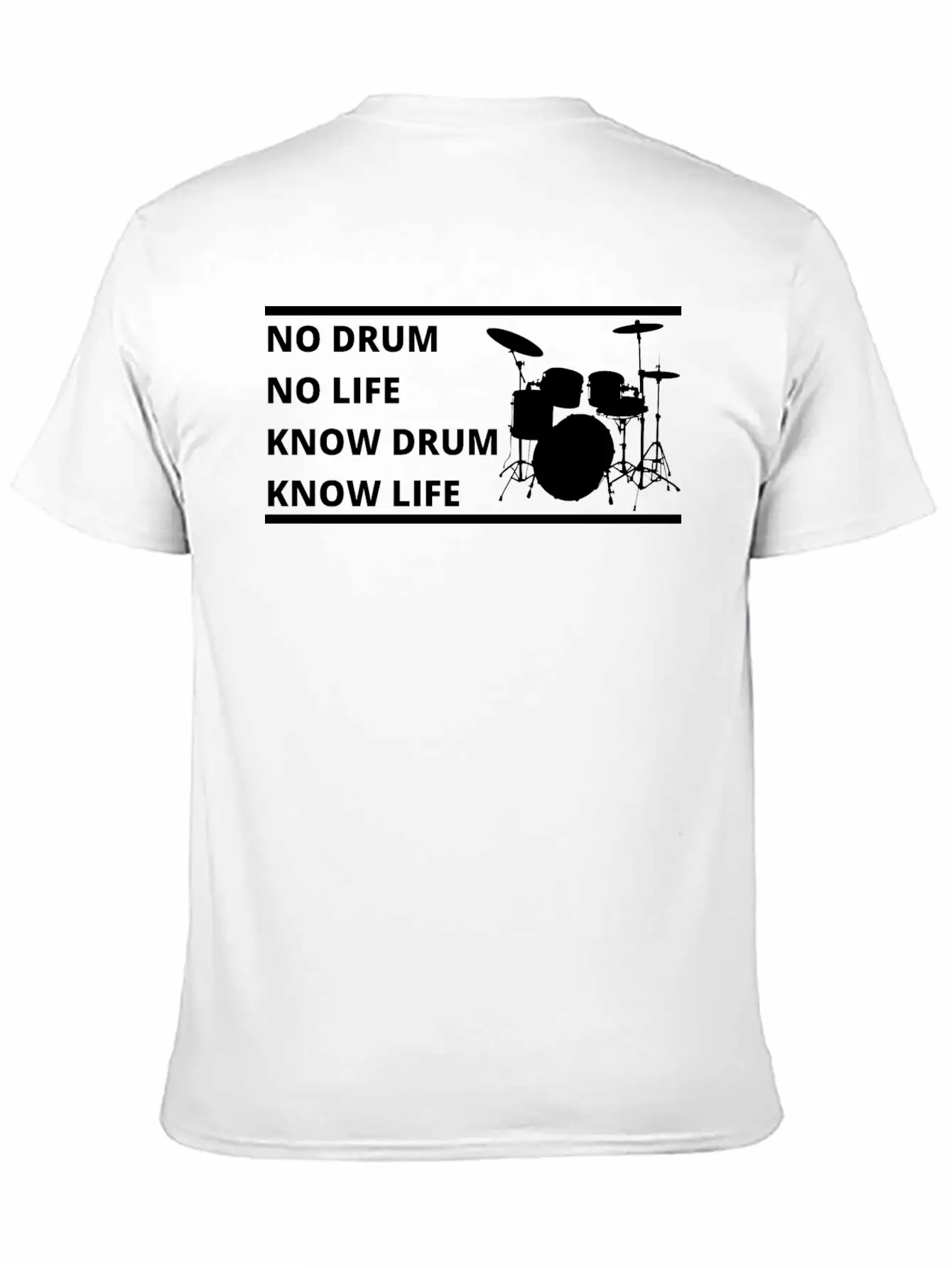 Drum, Drummer, Gift For Drummer Stylish Everyday T-Shirt – Unisex Basic Cotton Tee