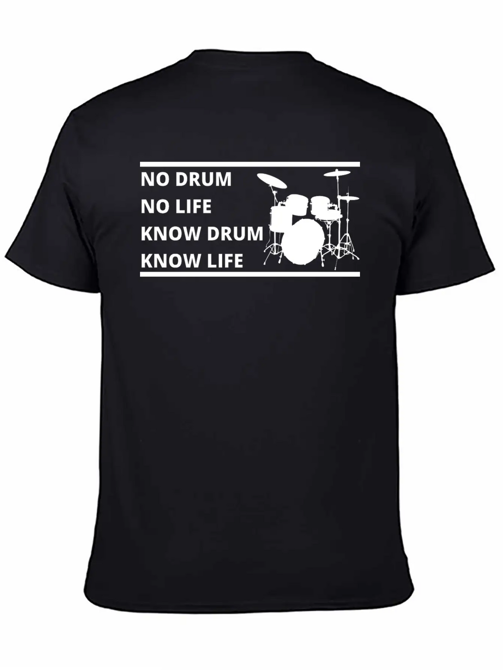 Drum, Drummer, Gift For Drummer Stylish Everyday T-Shirt – Unisex Basic Cotton Tee