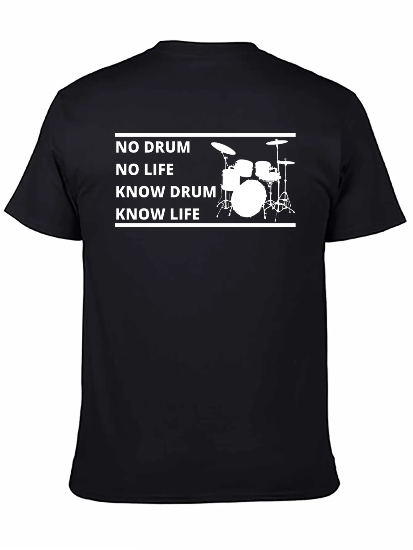 Drum, Drummer, Gift For Drummer Stylish Everyday T-Shirt – Unisex Basic Cotton Tee