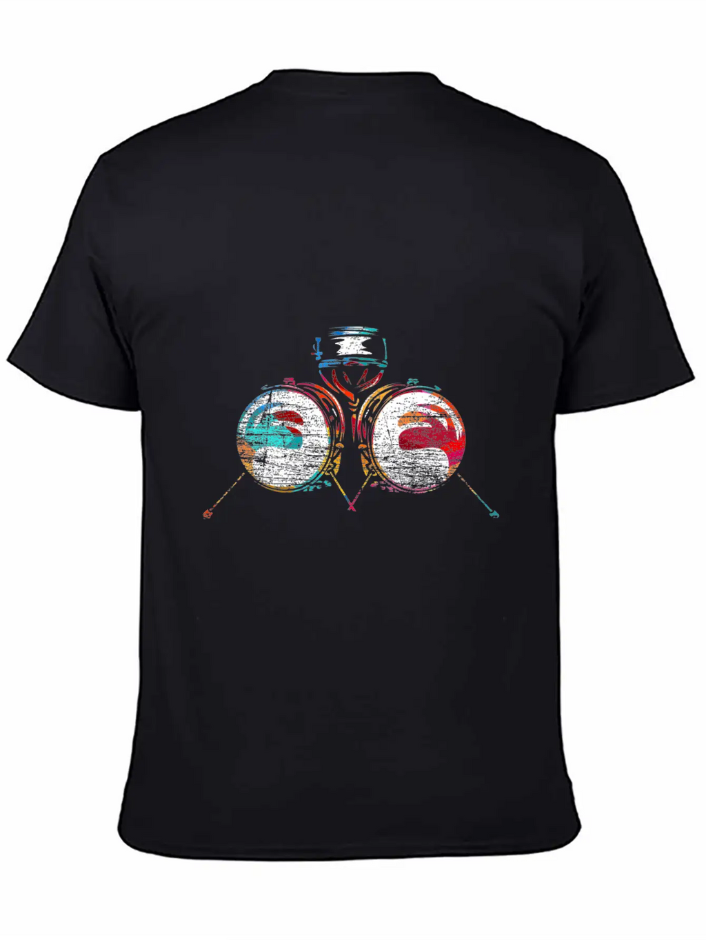 Drum N Bass Breathable Soft Cotton T-Shirt – Timeless Casual Look