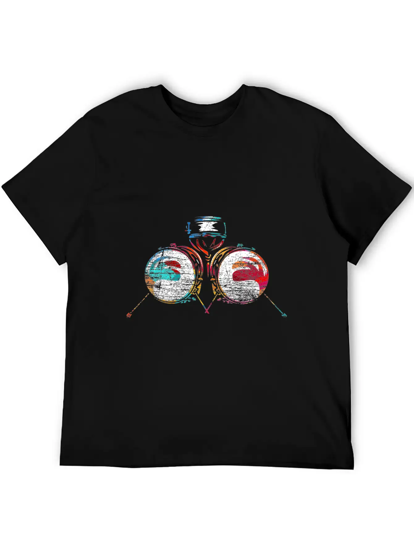 Drum N Bass Breathable Soft Cotton T-Shirt – Timeless Casual Look