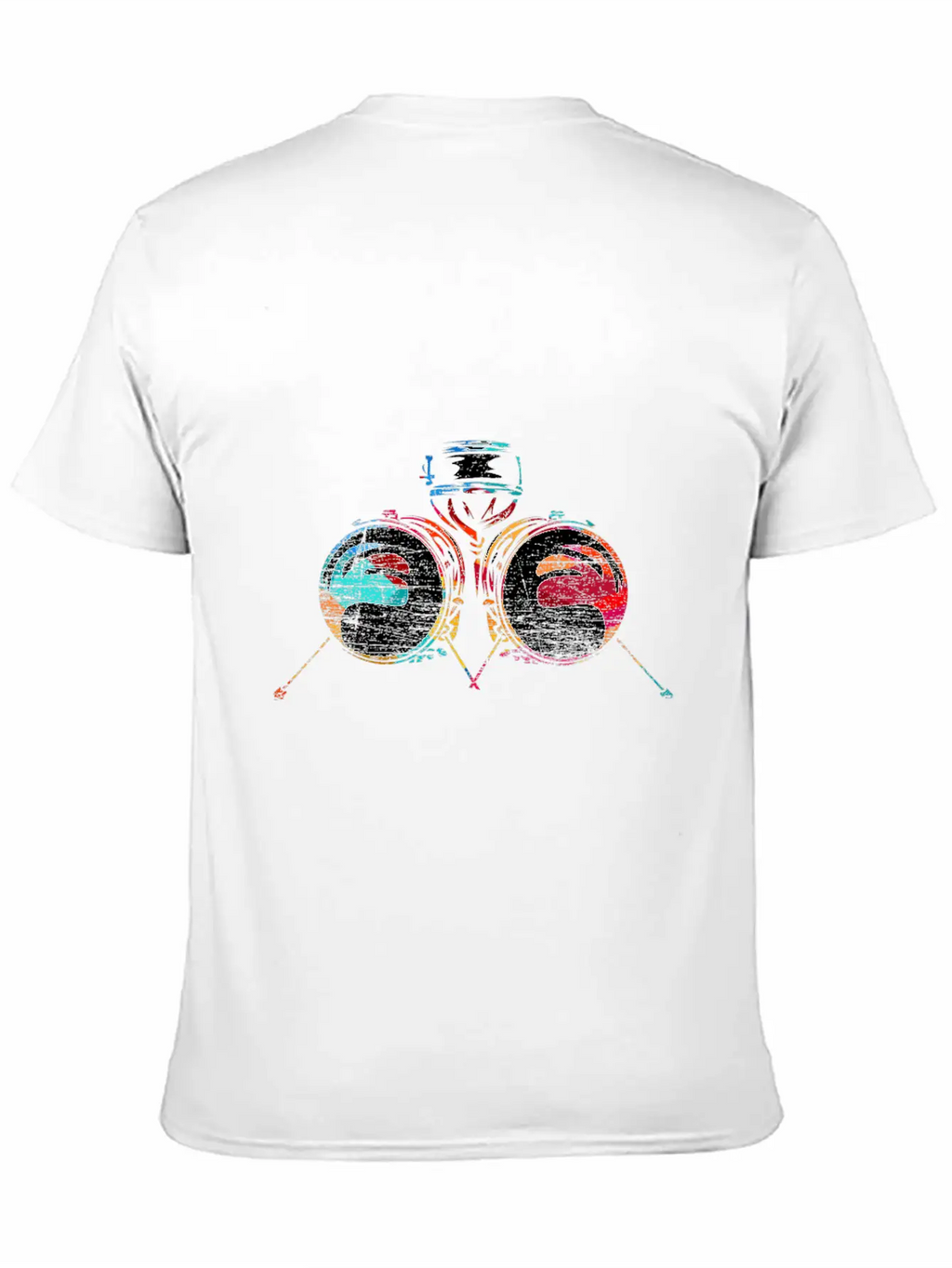 Drum N Bass Breathable Soft Cotton T-Shirt – Timeless Casual Look