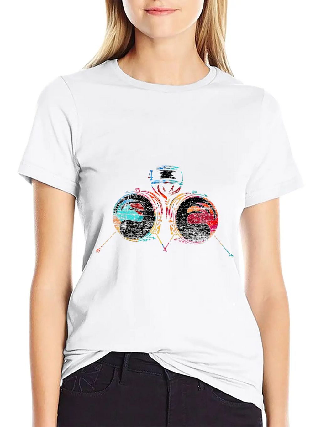 Drum N Bass Breathable Soft Cotton T-Shirt – Timeless Casual Look