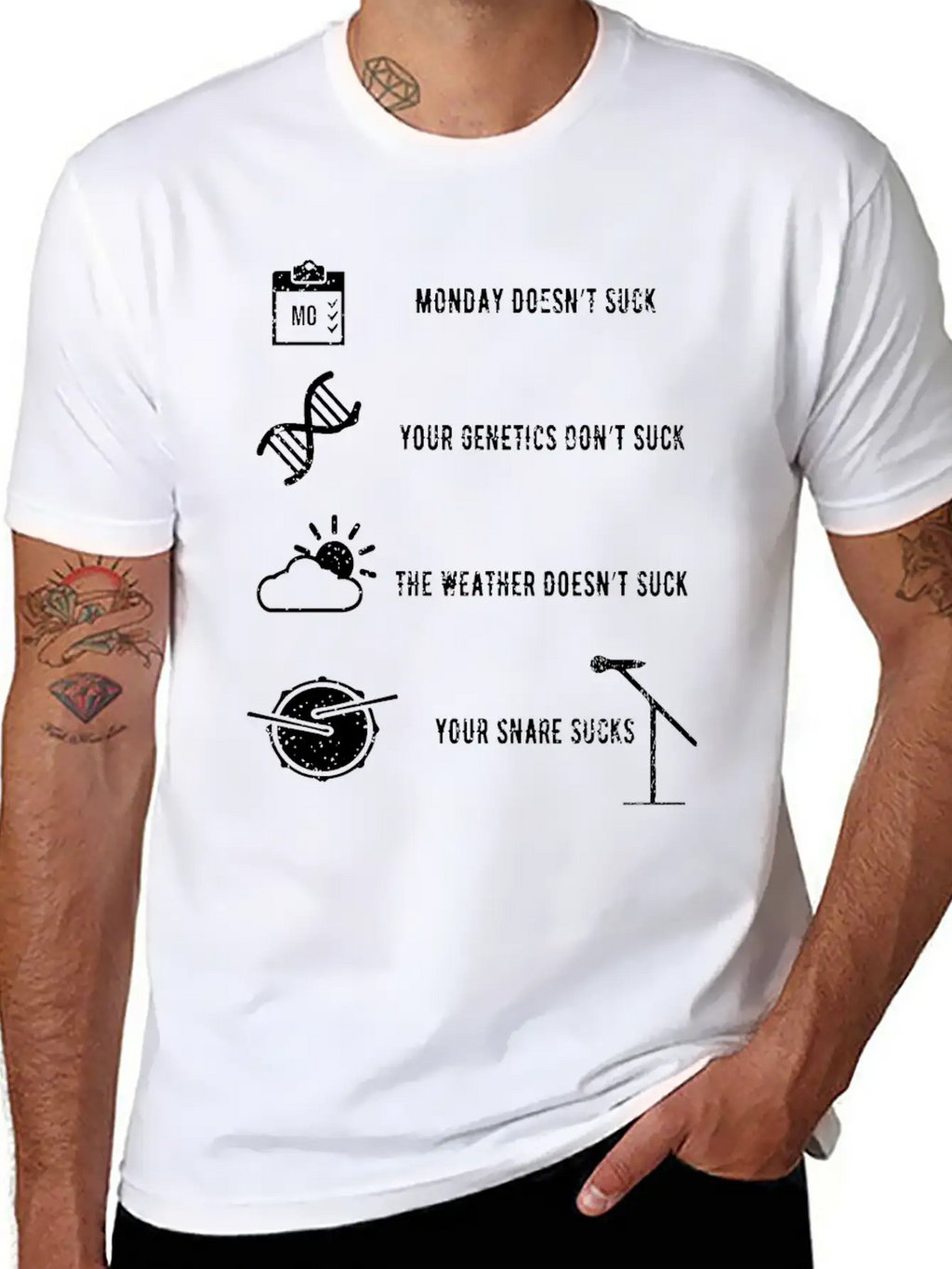 Drum Recording Sound Engineering Snare Drum Meme Essential Cotton Tee For Daily Outfits – Unisex Style
