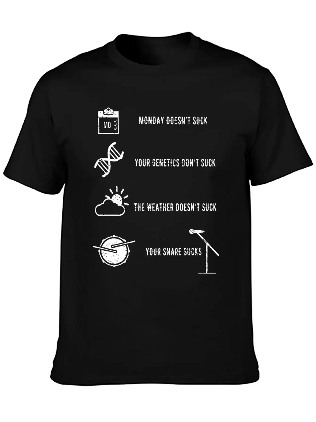 Drum Recording Sound Engineering Snare Drum Meme Essential Cotton Tee For Daily Outfits – Unisex Style