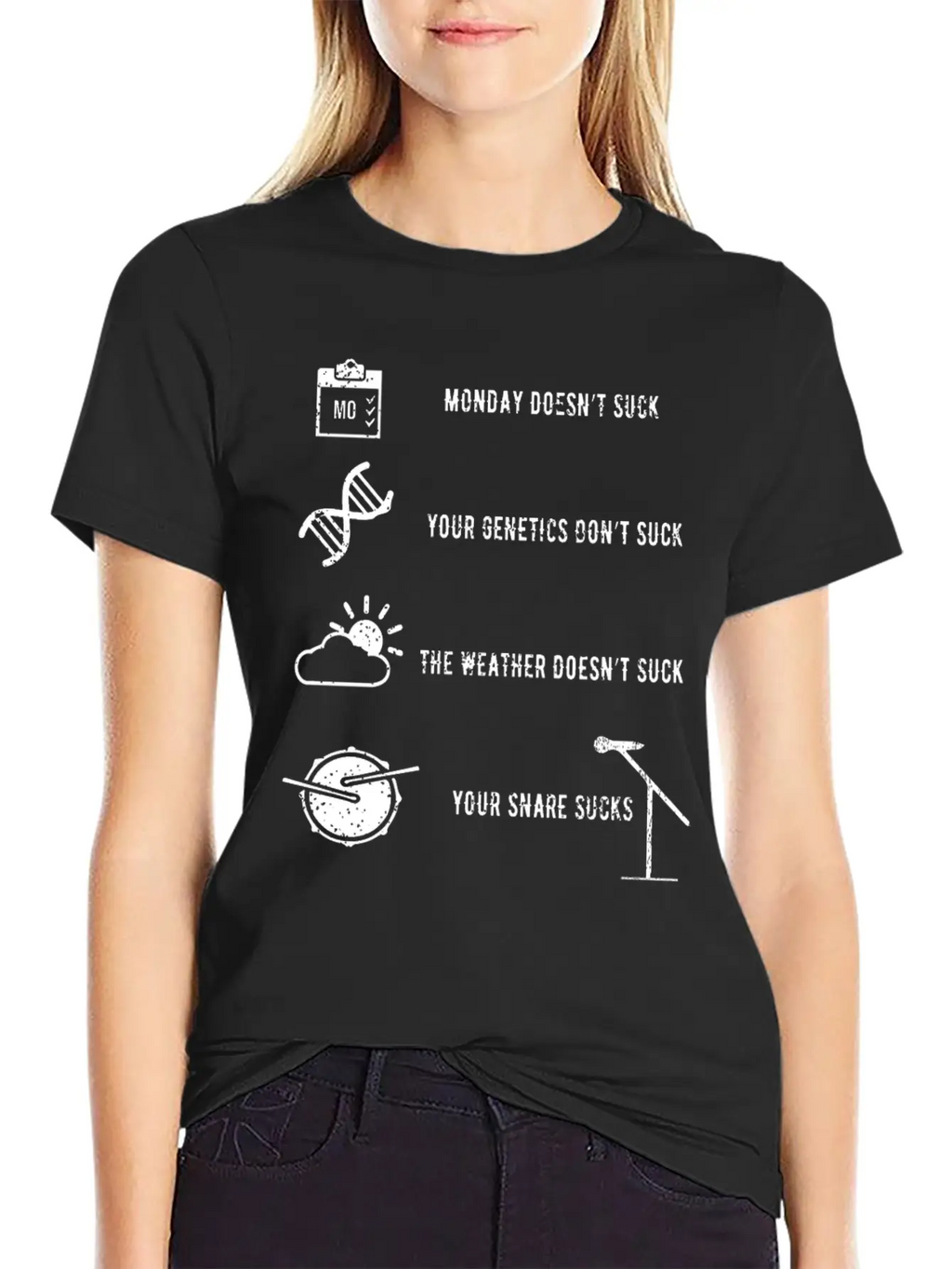 Drum Recording Sound Engineering Snare Drum Meme Essential Cotton Tee For Daily Outfits – Unisex Style