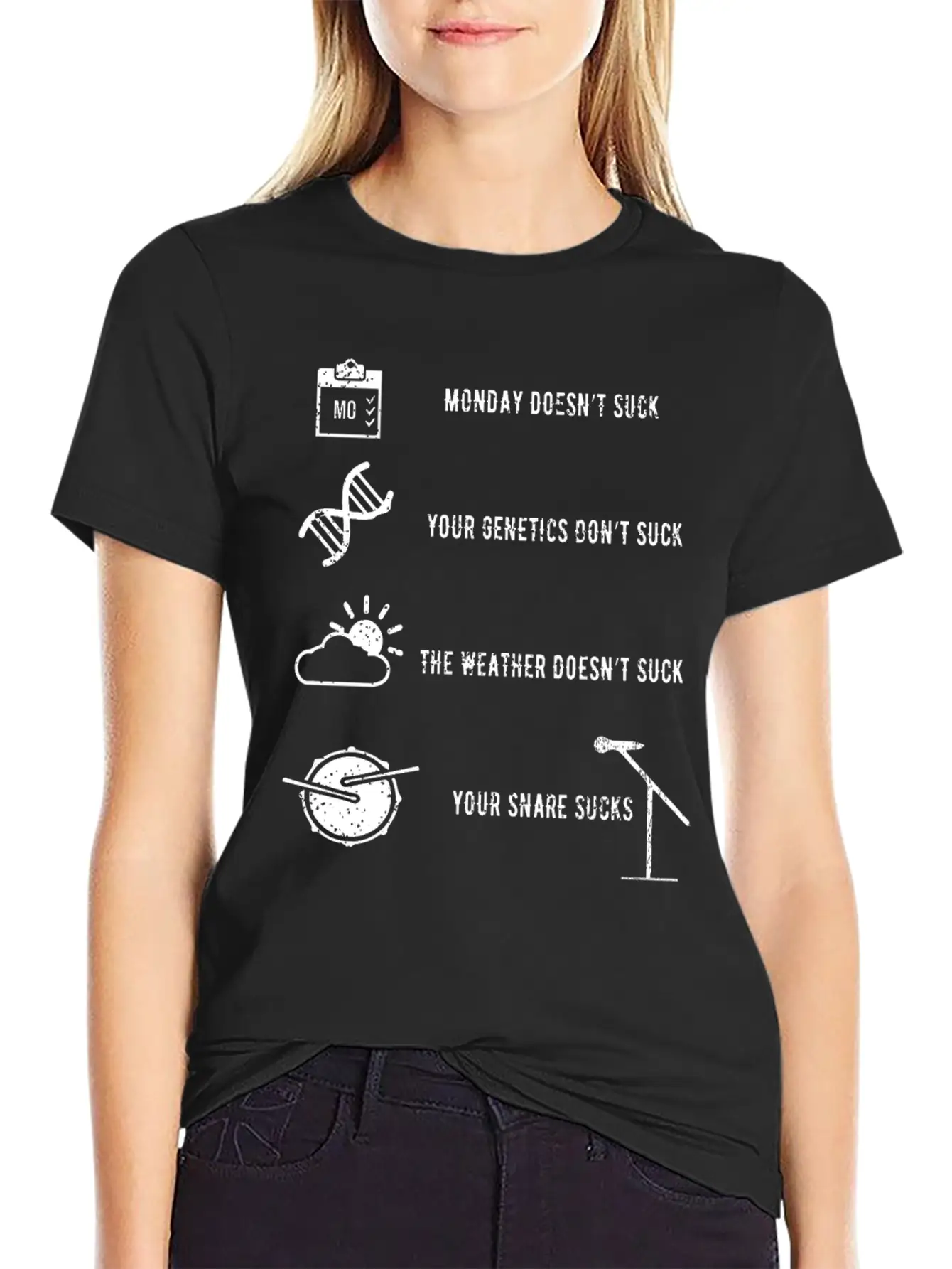 Drum Recording Sound Engineering Snare Drum Meme Essential Cotton Tee For Daily Outfits – Unisex Style