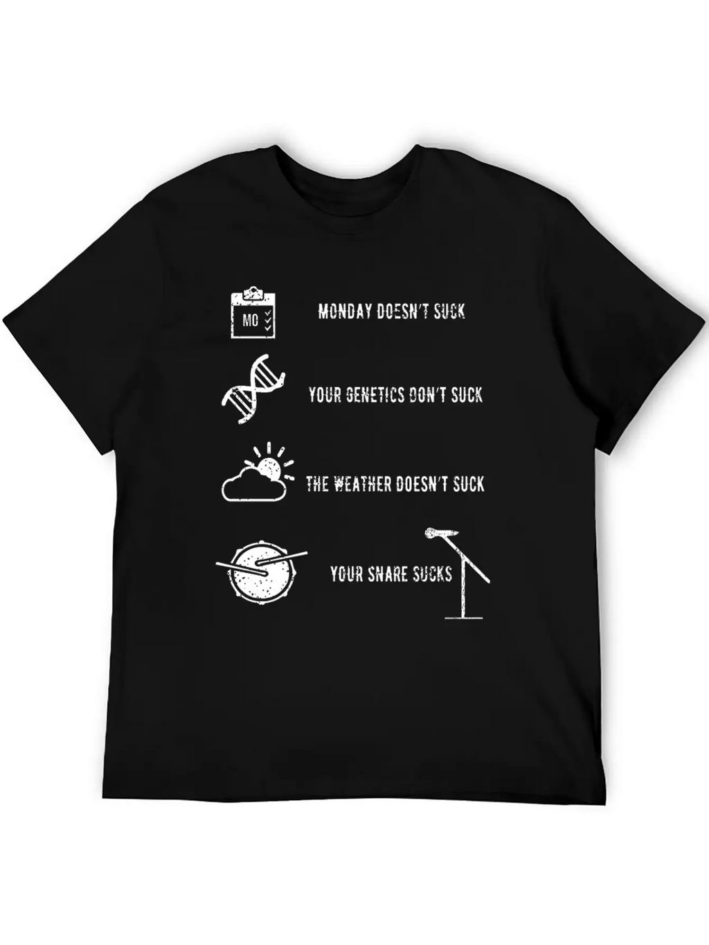 Drum Recording Sound Engineering Snare Drum Meme Essential Cotton Tee For Daily Outfits – Unisex Style