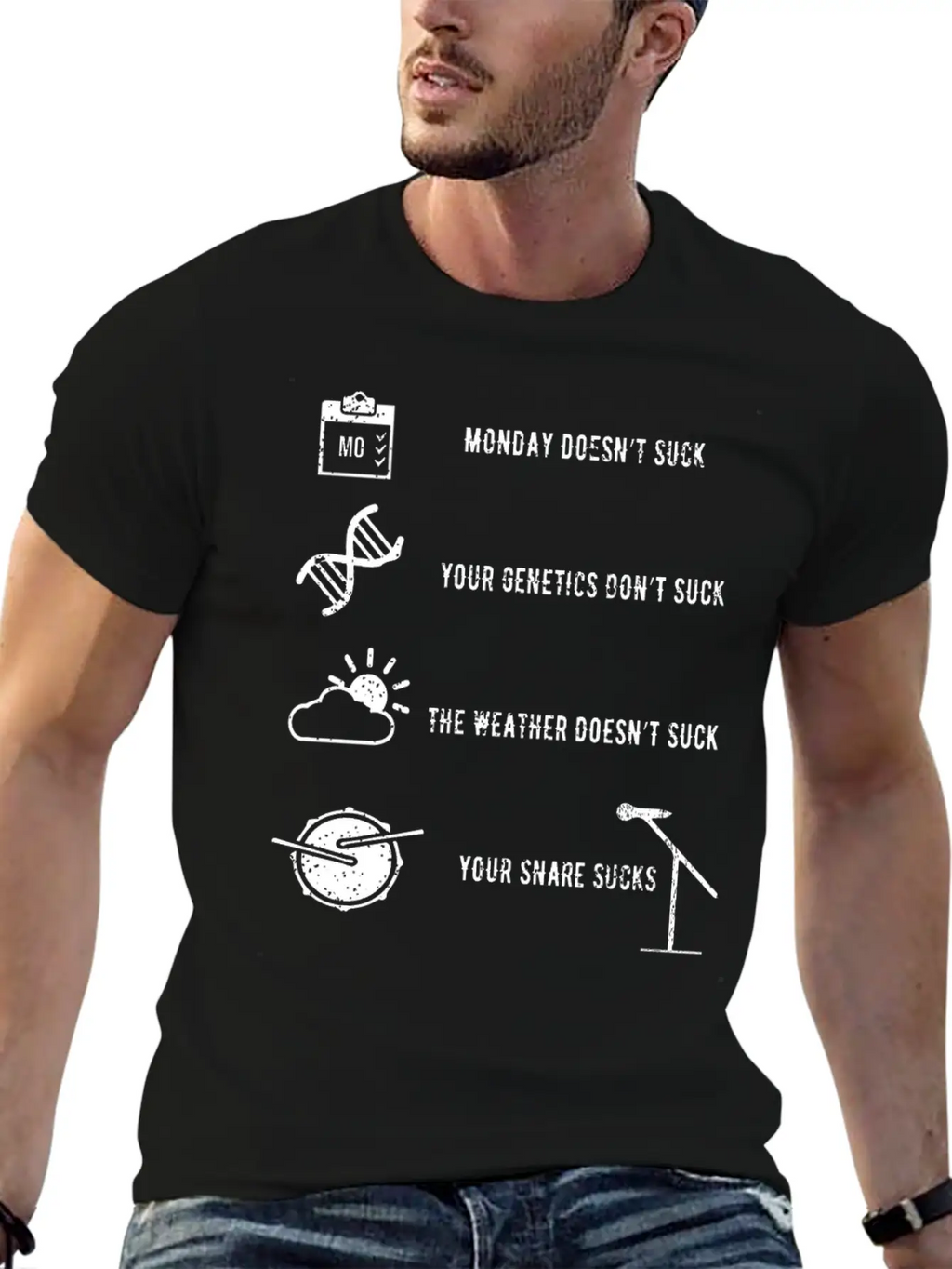 Drum Recording Sound Engineering Snare Drum Meme Essential Cotton Tee For Daily Outfits – Unisex Style