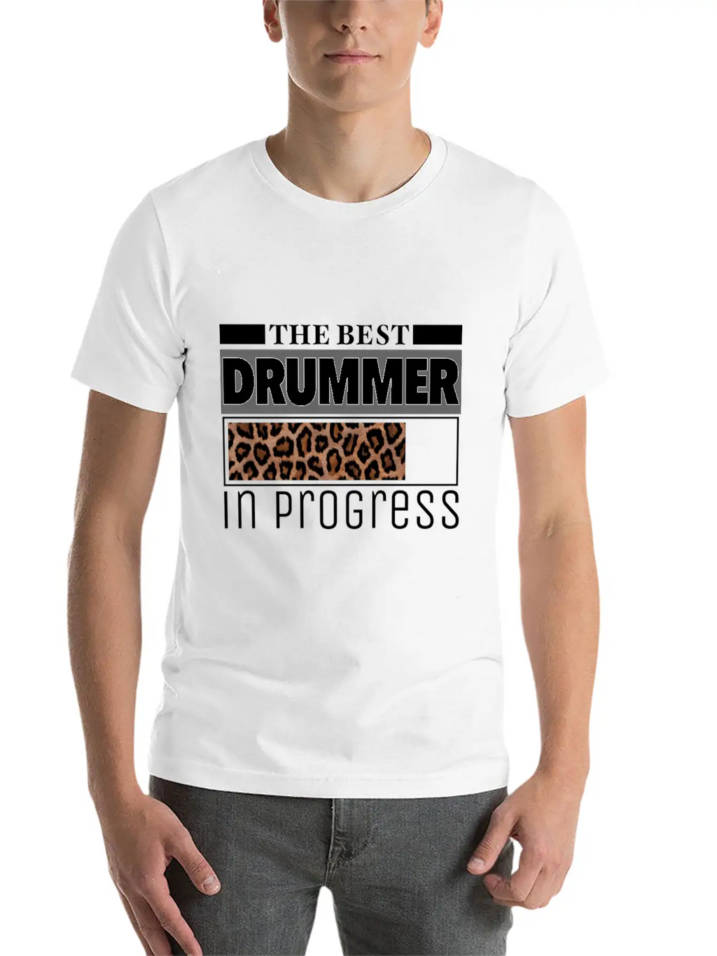 Drum Set Drummer Gift Cymbals Concert Breathable Soft Cotton T-Shirt – Timeless Casual Look