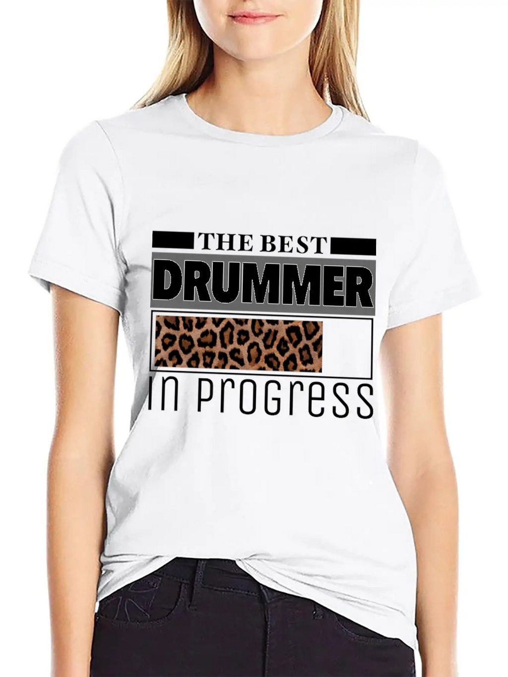 Drum Set Drummer Gift Cymbals Concert Breathable Soft Cotton T-Shirt – Timeless Casual Look