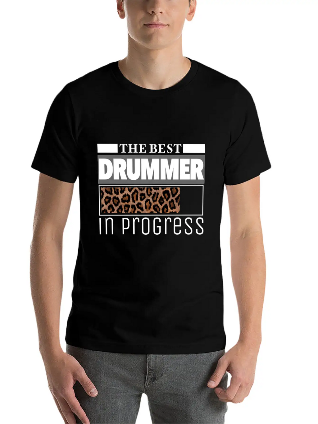 Drum Set Drummer Gift Cymbals Concert Breathable Soft Cotton T-Shirt – Timeless Casual Look