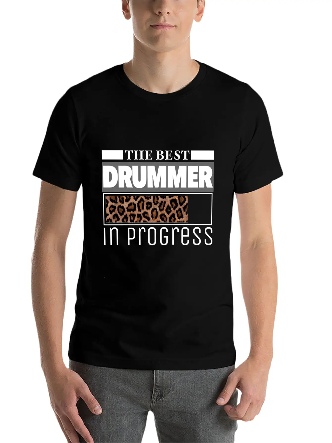 Drum Set Drummer Gift Cymbals Concert Breathable Soft Cotton T-Shirt – Timeless Casual Look