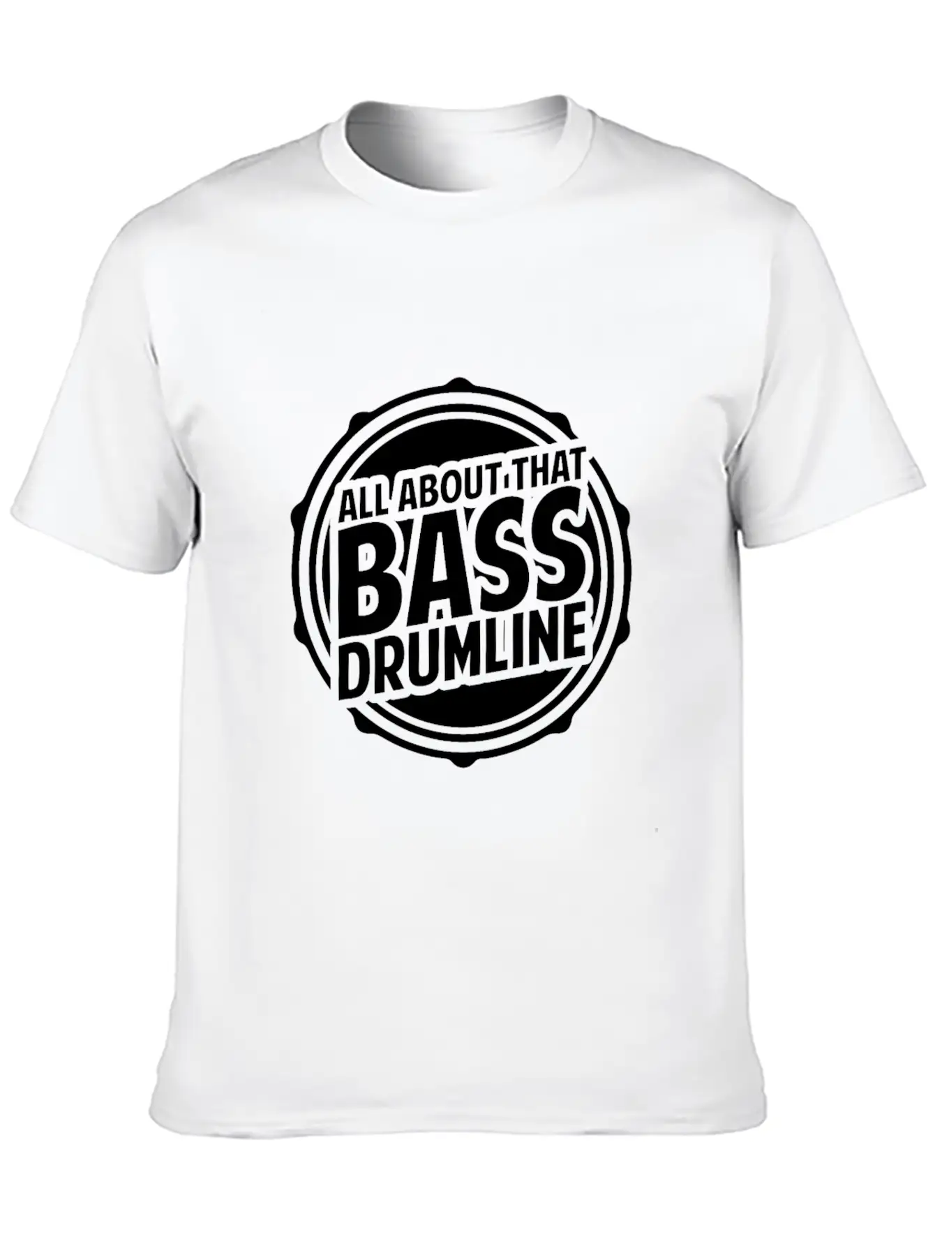 Drumline Drums Drumming Marching Band Drummer Gift Stylish Everyday T-Shirt – Unisex Basic Cotton Tee