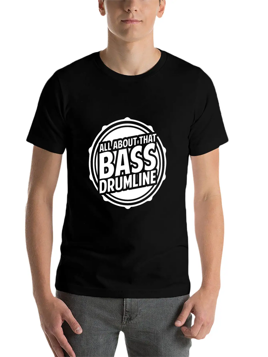 Drumline Drums Drumming Marching Band Drummer Gift Stylish Everyday T-Shirt – Unisex Basic Cotton Tee