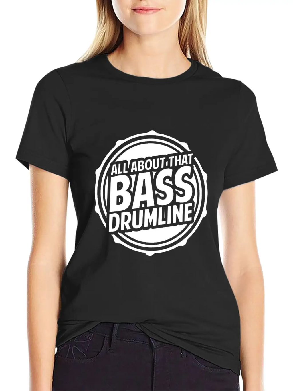 Drumline Drums Drumming Marching Band Drummer Gift Stylish Everyday T-Shirt – Unisex Basic Cotton Tee