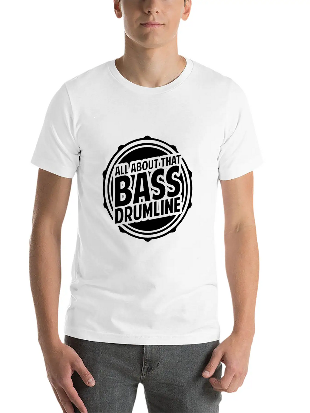 Drumline Drums Drumming Marching Band Drummer Gift Stylish Everyday T-Shirt – Unisex Basic Cotton Tee