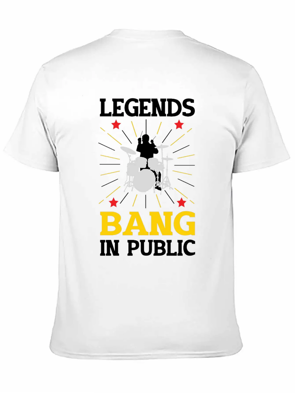 Drummer Drumming Drums Drumset Gift Drum Drumset Casual Graphic T-Shirt – Simple And Comfortable Daily Wear