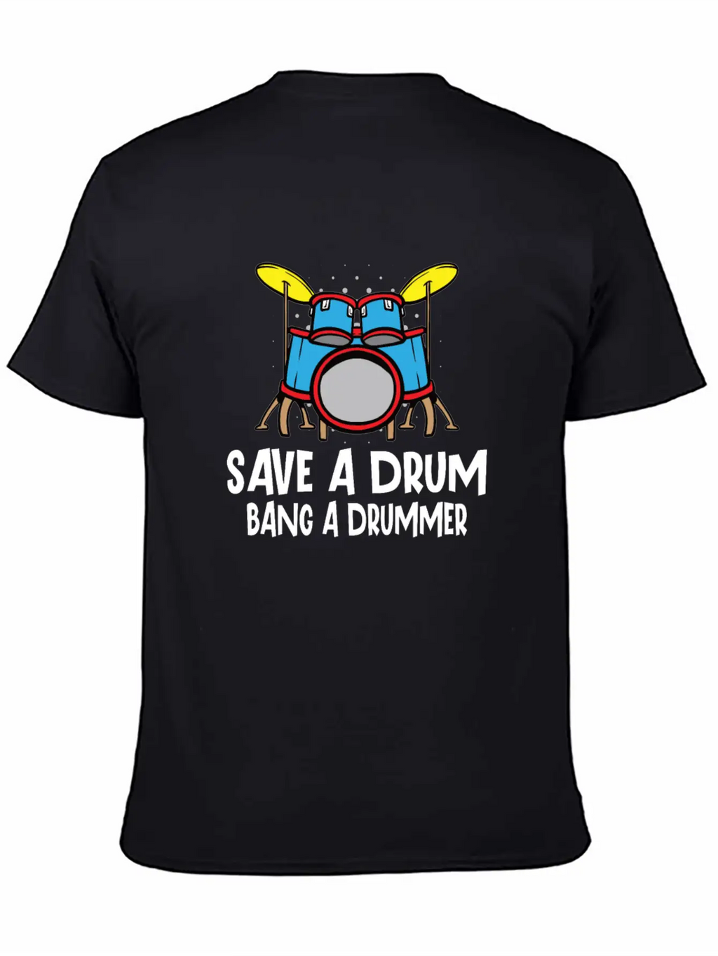 Drummer Drums Music Drum Set Drumming Essential Cotton Tee For Daily Outfits – Unisex Style