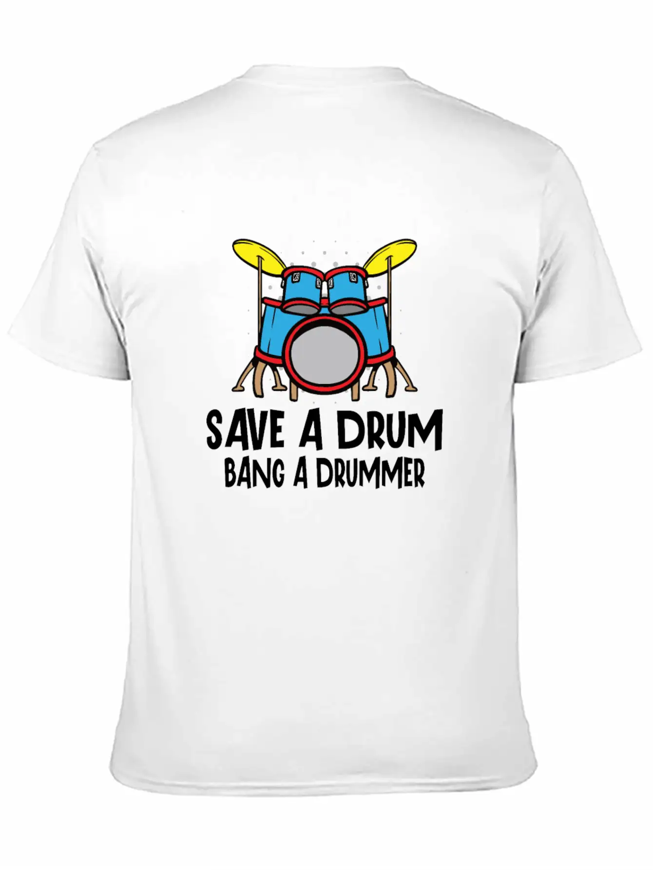 Drummer Drums Music Drum Set Drumming Essential Cotton Tee For Daily Outfits – Unisex Style