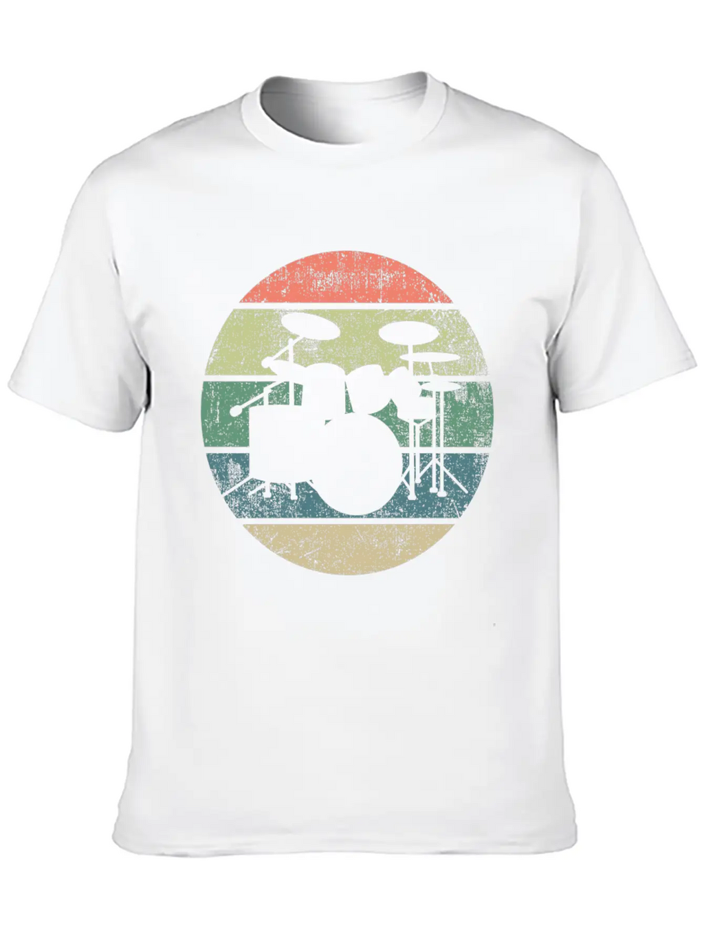 Drums Drummer Unisex Casual T-Shirt – Clean Design For Daily Comfort