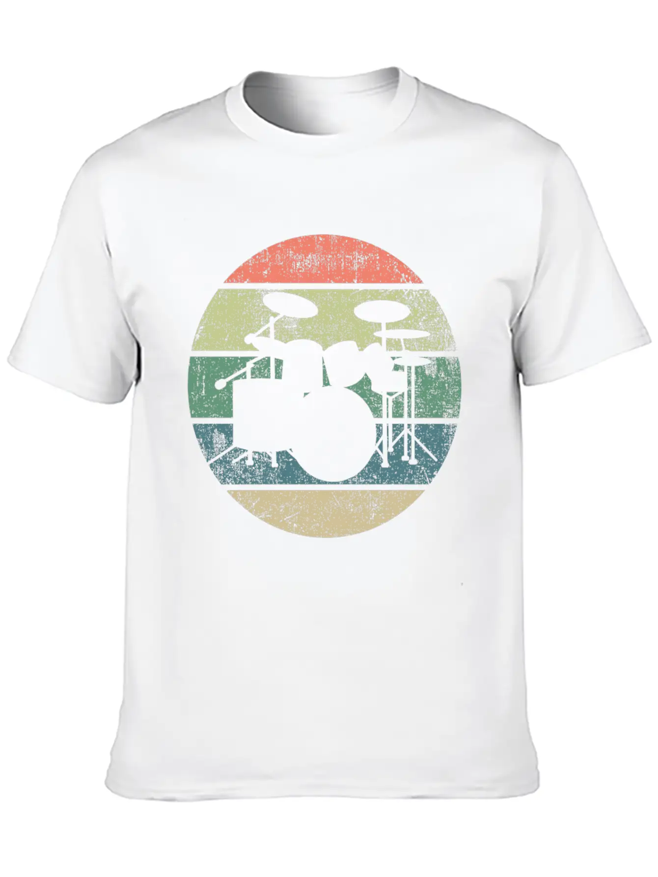 Drums Drummer Unisex Casual T-Shirt – Clean Design For Daily Comfort
