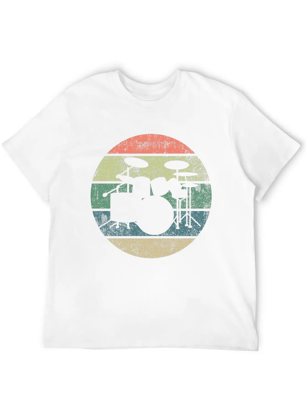 Drums Drummer Unisex Casual T-Shirt – Clean Design For Daily Comfort