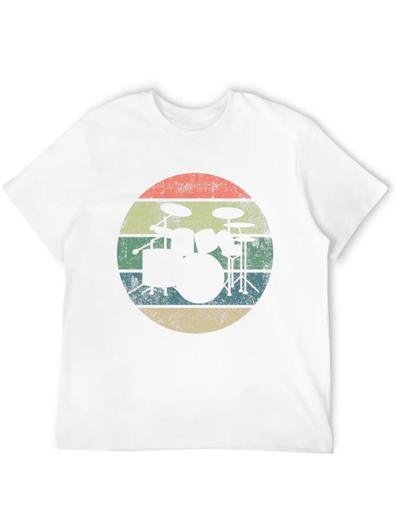 Drums Drummer Unisex Casual T-Shirt – Clean Design For Daily Comfort