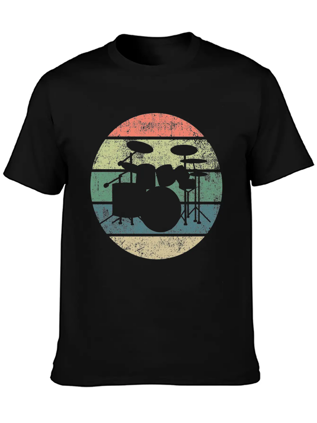 Drums Drummer Unisex Casual T-Shirt – Clean Design For Daily Comfort