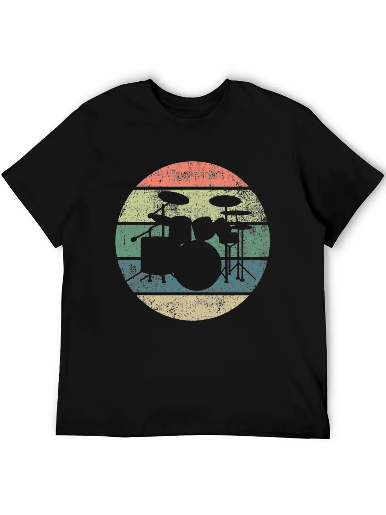Drums Drummer Unisex Casual T-Shirt – Clean Design For Daily Comfort
