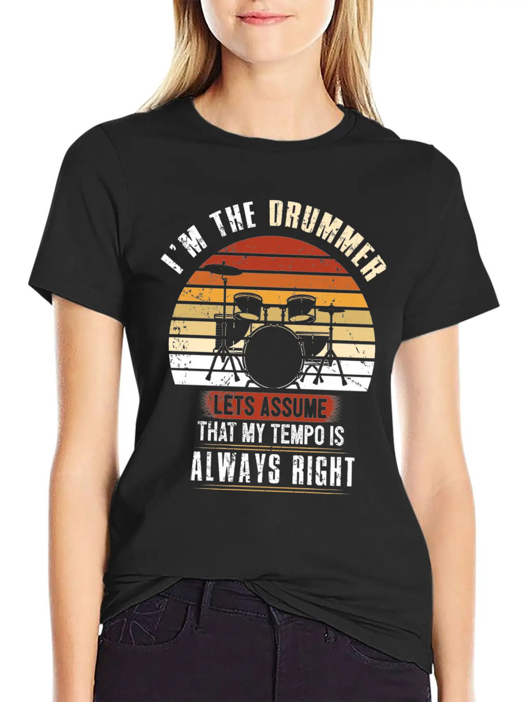 Drums Gift Essential Cotton Tee For Daily Outfits – Unisex Style