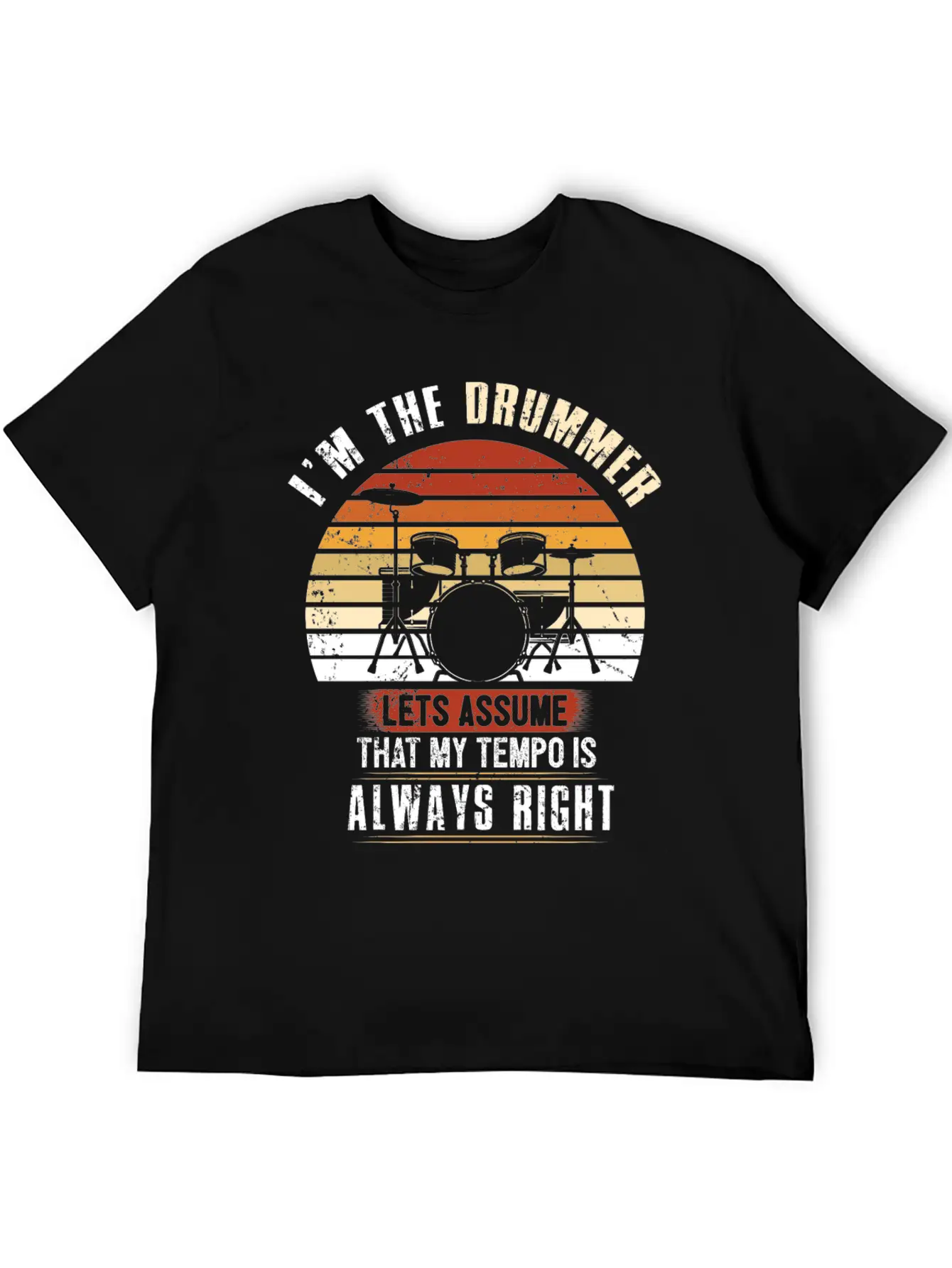 Drums Gift Essential Cotton Tee For Daily Outfits – Unisex Style