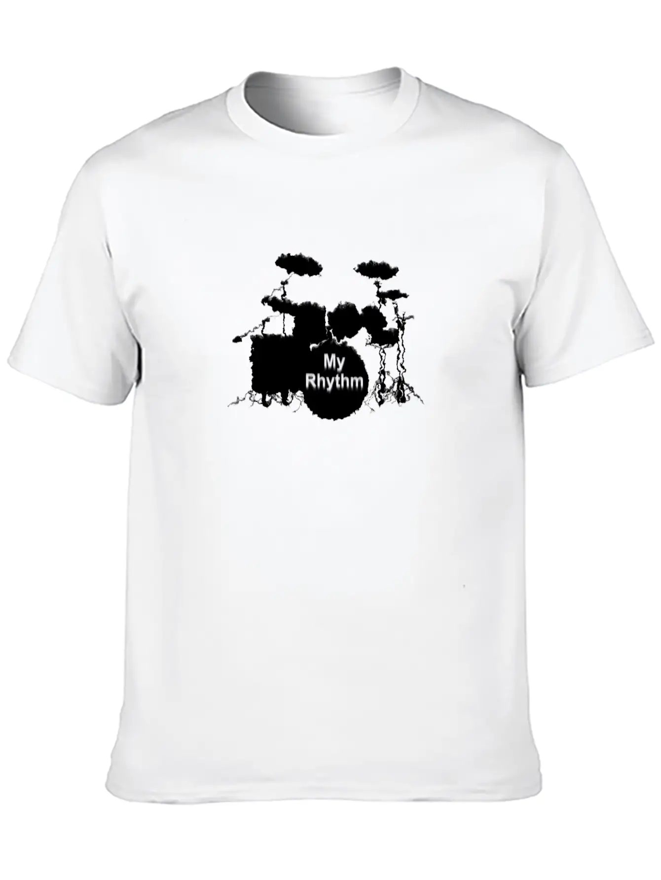 Drums My Rhythm Unisex Casual T-Shirt – Clean Design For Daily Comfort