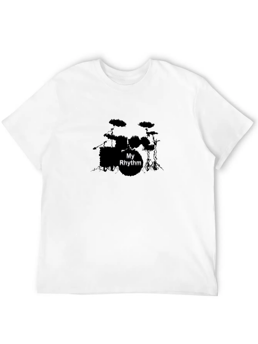 Drums My Rhythm Unisex Casual T-Shirt – Clean Design For Daily Comfort