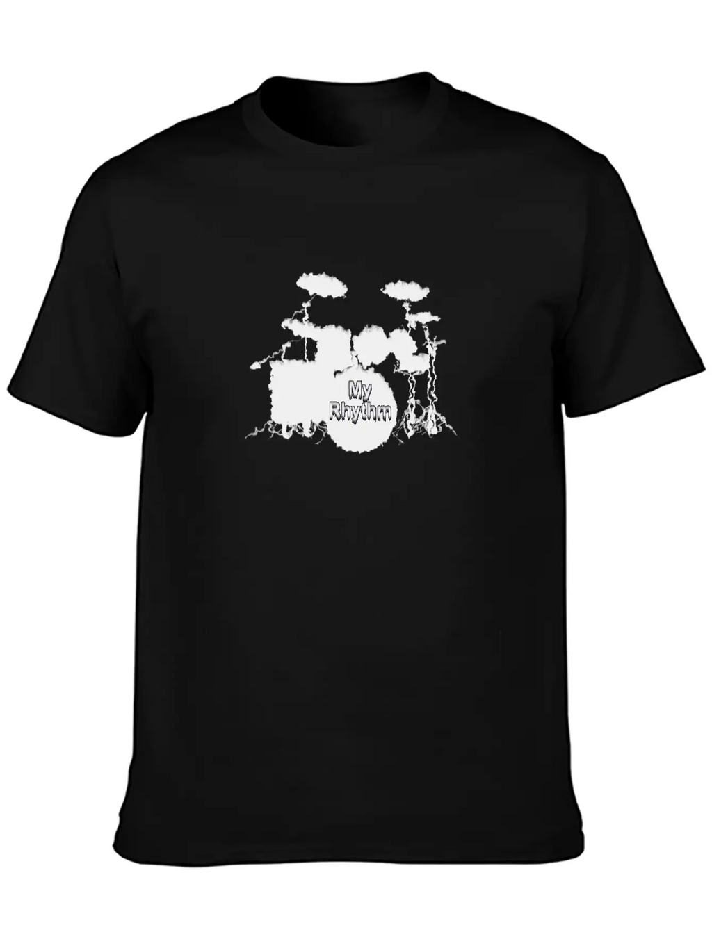 Drums My Rhythm Unisex Casual T-Shirt – Clean Design For Daily Comfort