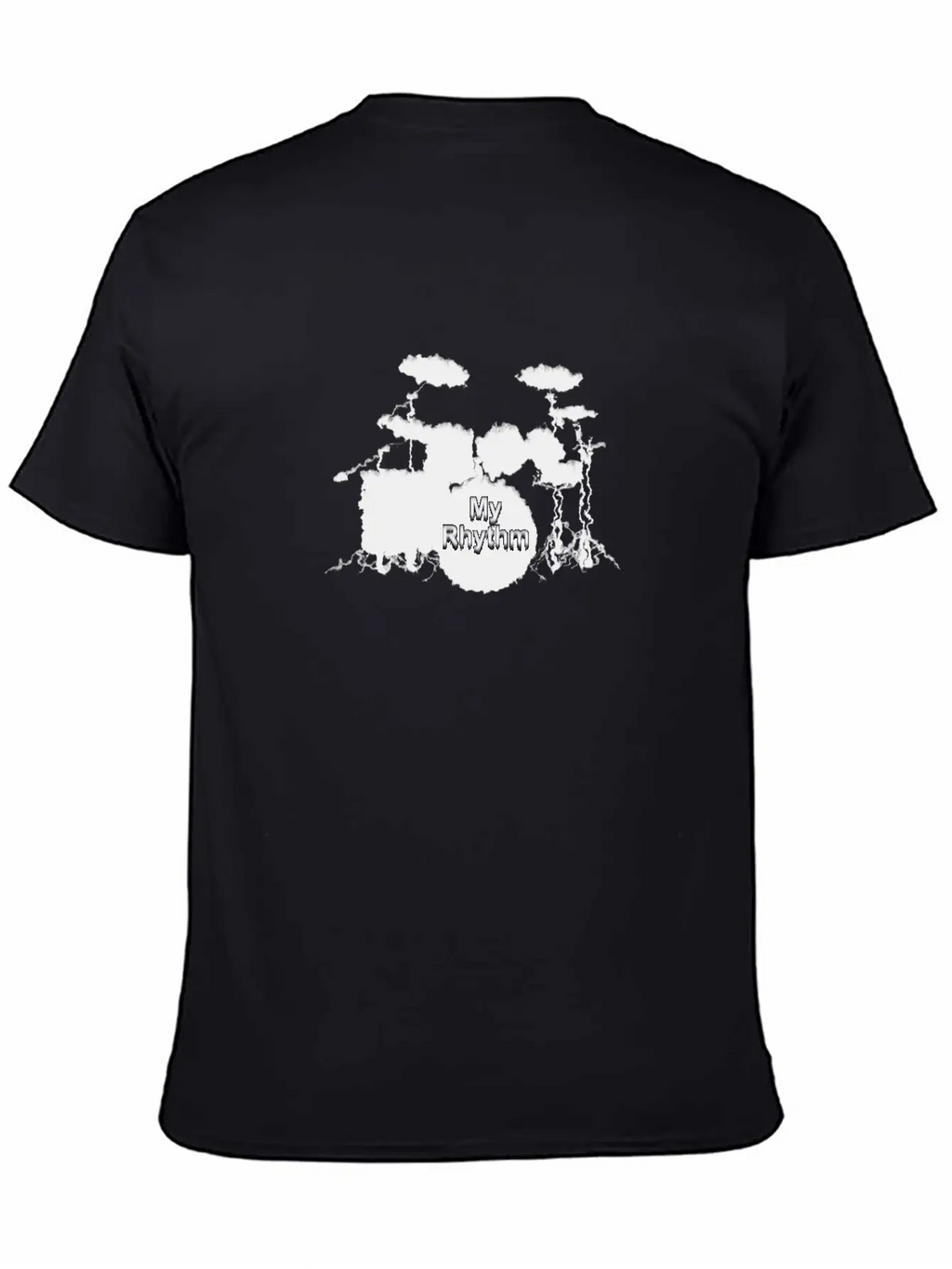 Drums My Rhythm Unisex Casual T-Shirt – Clean Design For Daily Comfort
