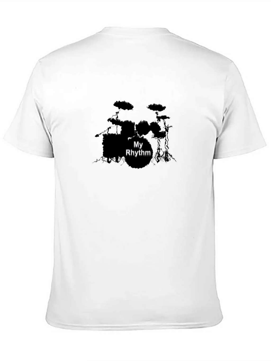 Drums My Rhythm Unisex Casual T-Shirt – Clean Design For Daily Comfort