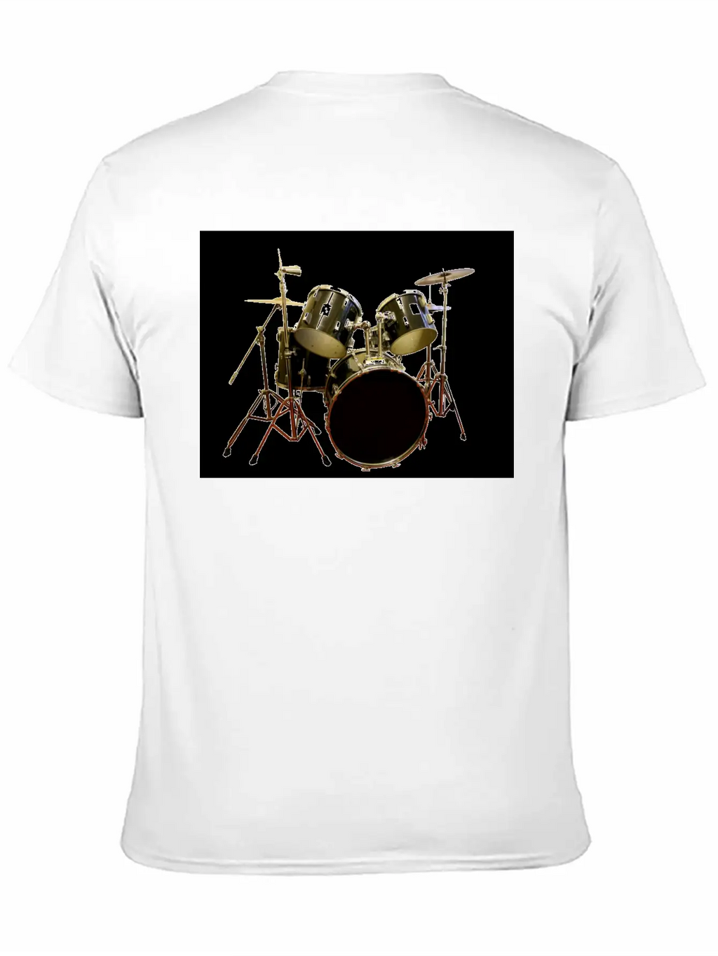 DRUMS Unisex Casual T-Shirt – Clean Design For Daily Comfort