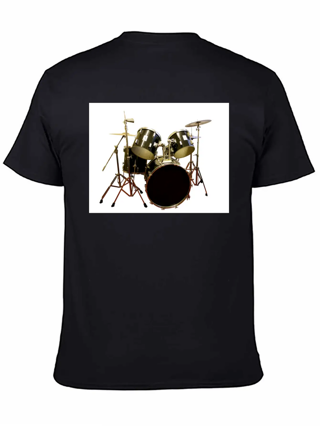 DRUMS Unisex Casual T-Shirt – Clean Design For Daily Comfort
